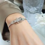 color: E197-Steel Color Bracelet -14+5cm