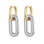 color: Ear Cuff Gold-Steel MS-505