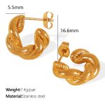 color: EH767 Gold Earrings