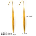 color: EH572 Gold Earrings