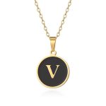 color: Gold Letter -V