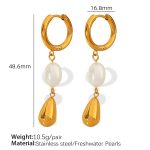 color: EH614 Gold Earrings