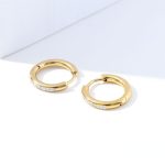 color: 2.5*14mm Gold Glued Stones One Row of Stones