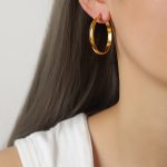 color: F381-Gold Earrings