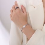 color: E284-Steel Color Bracelet 15+5cm