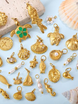 Everyday Joker Marine Theme DIY Small Fish Pearl Pendant Does Not Fade Ornament Accessories