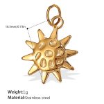 color: PJ541G Gold Pendant