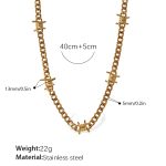 color: XL442G Gold Necklace