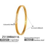 color: Z513-Gold Bangle