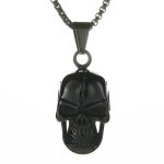 color: Black + Pearl Chain