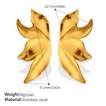 color: EH1288G Gold Earrings