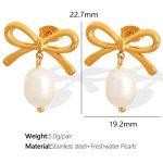 color: EH478 Gold Earrings