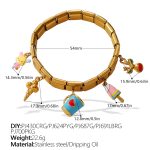 color: SL29G2 Multi-element Bracelet