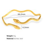 color: SZ179 Gold Bangle
