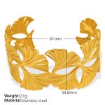 color: SZ157 Adjustable Gold Bangle