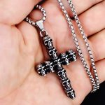 color: Multi Skull + Steel Chain