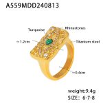 color: A559-Gold Ring -Size 6