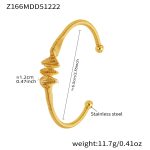 color: Z166-Gold Bangle