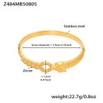 color: Z484-Gold Bangle