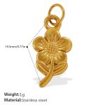 color: PJ899G Gold Pendant