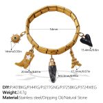 color: SL29G19 Multi-element Bracelet