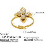 color: TXA535-Gold Ring -Size 7