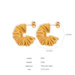 color: F897-Gold Earrings