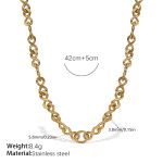 color: XL611G Gold Necklace