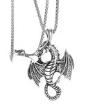 color: Flame Stainless Steel Chain