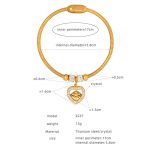 color: Z237-Gold Bangle