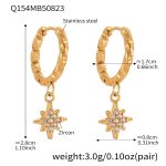 color: Q154-Gold Earrings