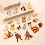 Cartoon Anime Pendant Mickey Snowyprincess Shape Cute Childlike DIY Ornament Accessories