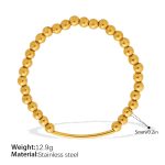 color: SL483G Gold Bracelet