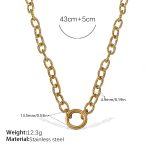 color: XL659G Gold Necklace