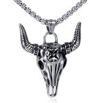 color: Bull Head + Stainless Steel Chain