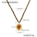 color: P1791-Gold Necklace