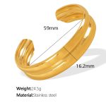 color: SZ127 Gold Bangle