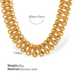 color: XL341G Gold Necklace