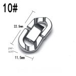 color: Jewelry Clasp 10# Fastened