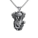 color: Engine + Stainless Steel Chain