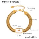 color: TXE083-White Shell Bracelet
