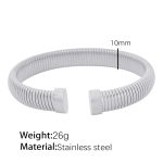 color: 10mm Width SZ44 Steel Color