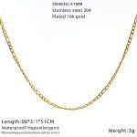color: SN983G-51CM (NK Chain)