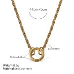 color: XL653G Gold Necklace