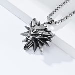 color: Silver + Stainless Steel Chain