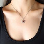 color: P1185-Steel Color Necklace -40+5cm