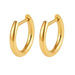 color: Titanium Ear Cuff Gold 2.0*10 1 PC