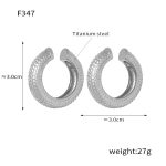 color: F347-Steel Color Ear Clip