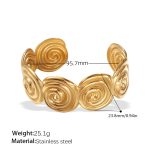 color: SZ256G Gold Bangle