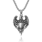 color: Eagle + Stainless Steel Chain